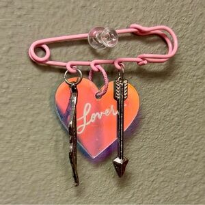 Taylor Swift "Lover" brooch, pin, charm.